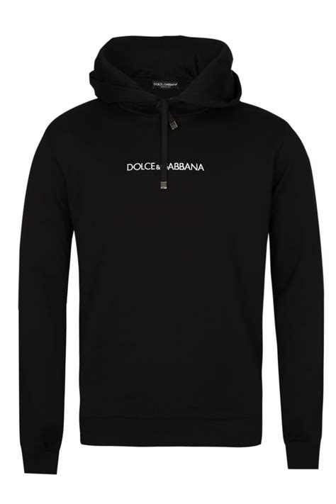 dolce and gabbana logo hoodie